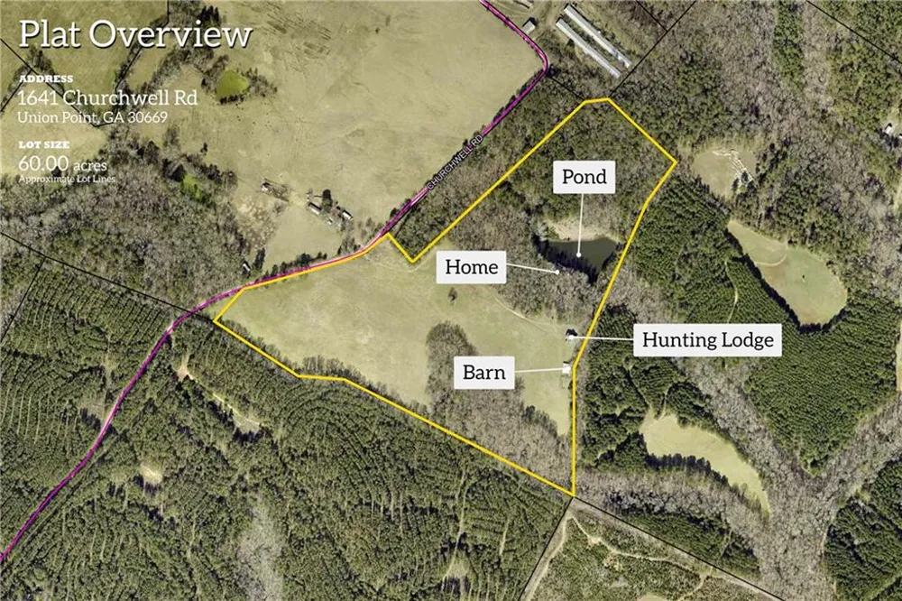 1641 Churchwell Road Union Point, GA 30669