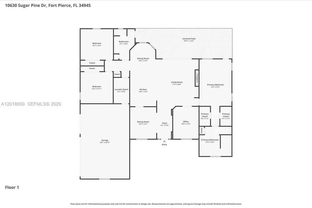 10630 Sugar Pine Dr Fort Pierce, FL 34945