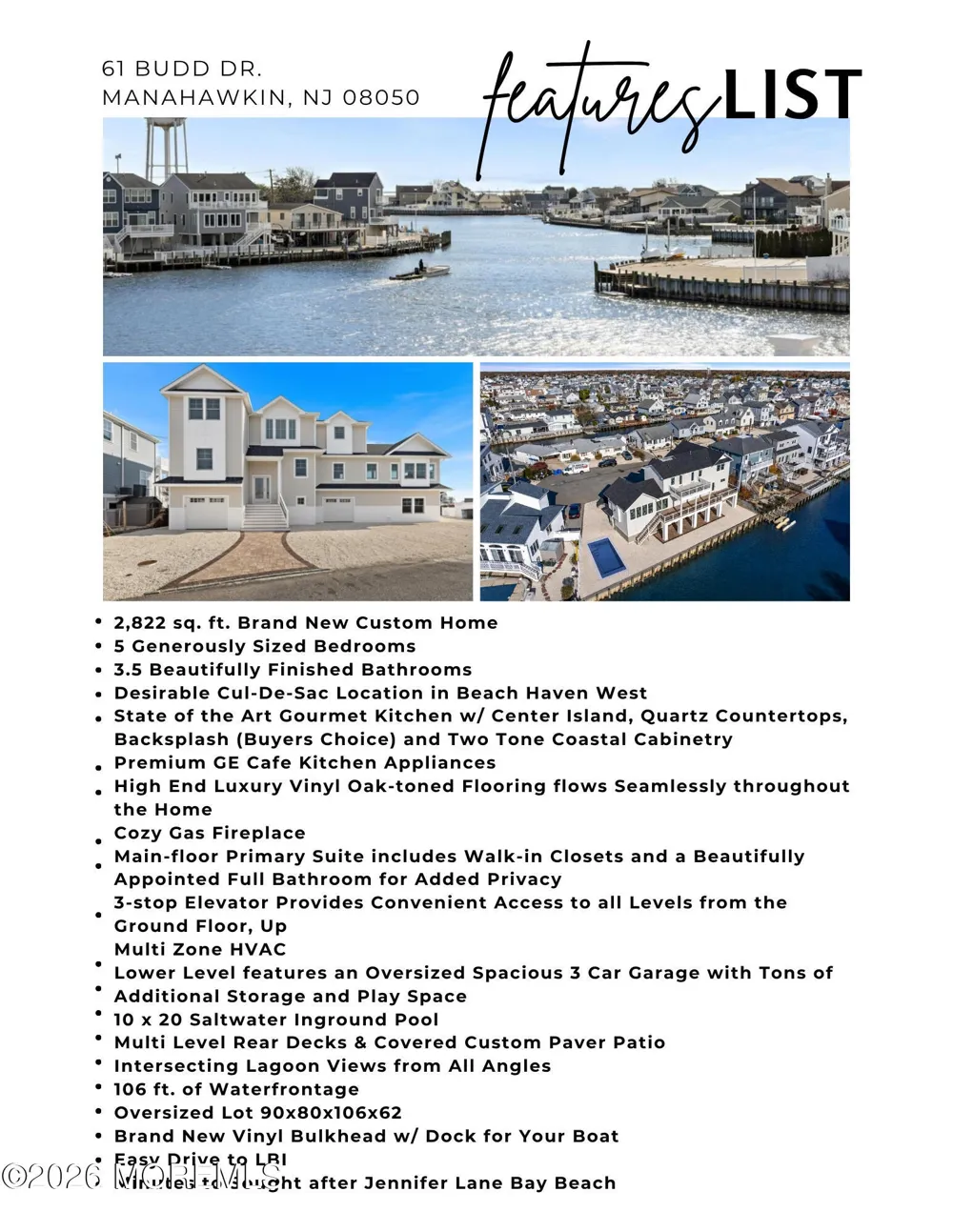 61 Budd Drive Manahawkin, NJ 08050