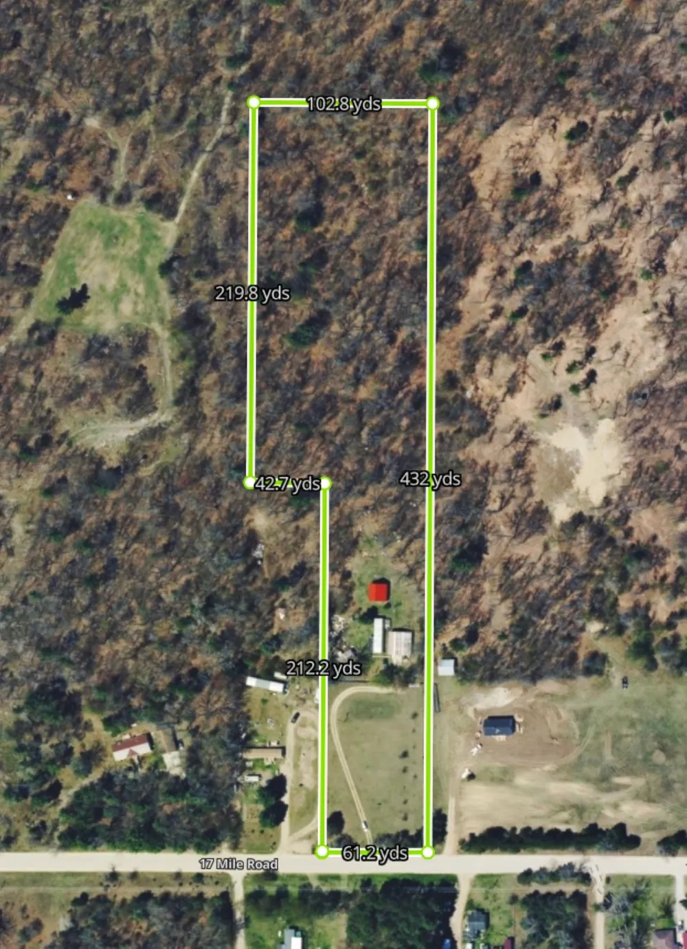 1496 17 Mile Road Middle Branch Township, MI 49665