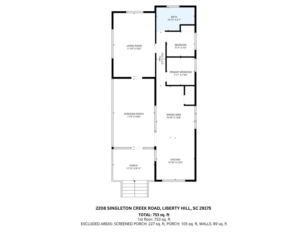 2208 Singleton Creek Road Liberty Hill, SC 29074