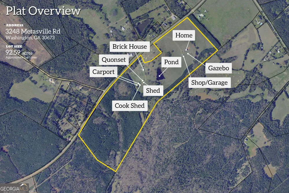 3248 Metasville RD Washington, GA 30673