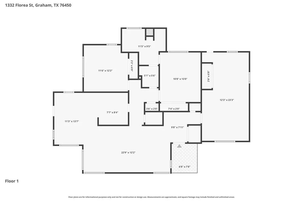 1332 Florea Street Graham, TX 76450