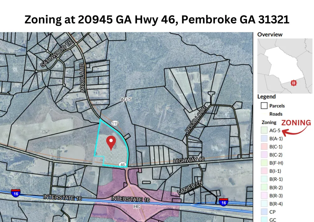 20945 Georgia 46 Pembroke, GA 31321