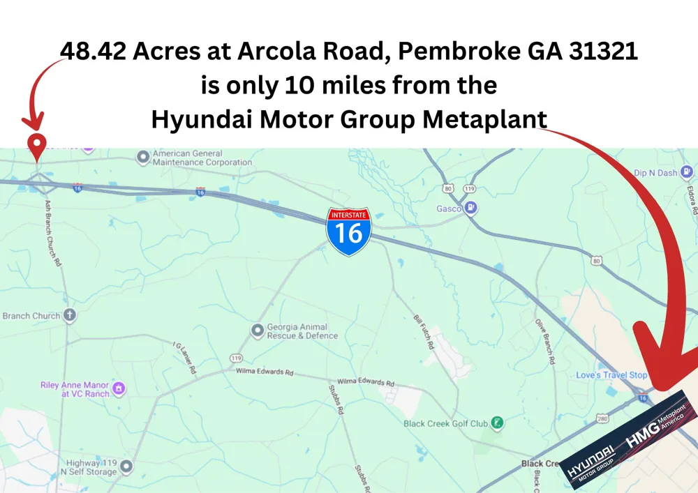 000 Arcola Road Pembroke, GA 31321