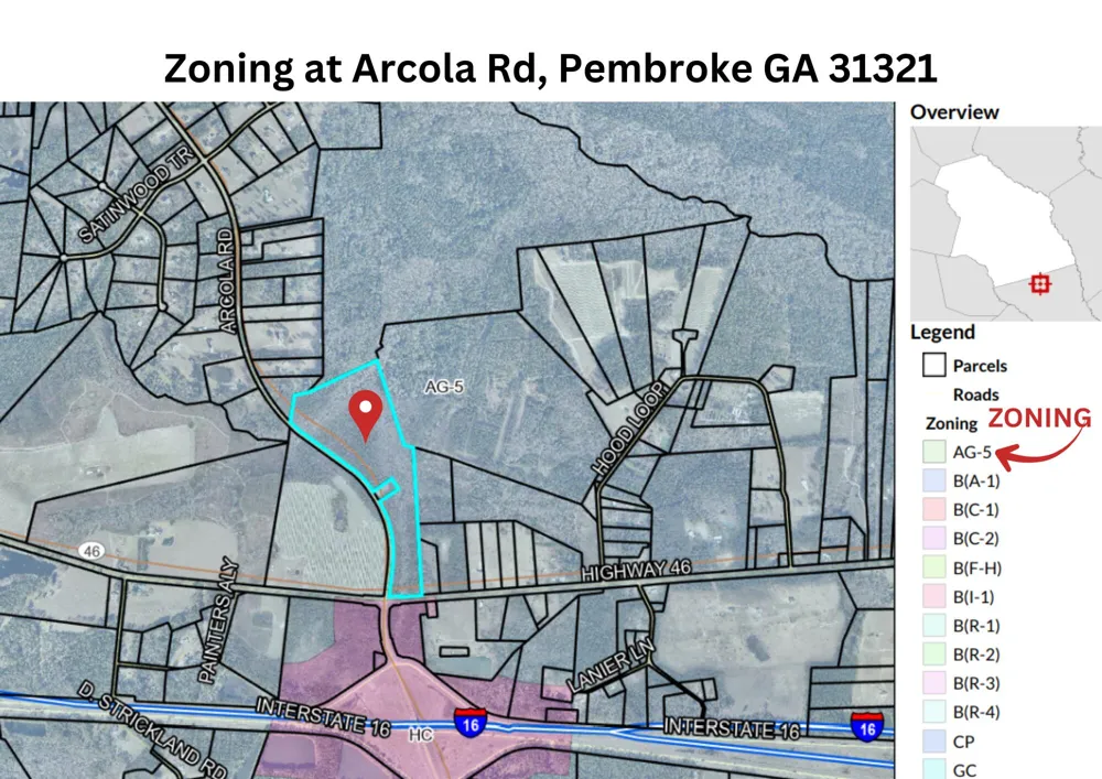 000 Arcola Road Pembroke, GA 31321