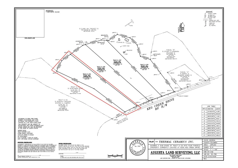 6205 Keg Creek Drive Appling, GA 30802