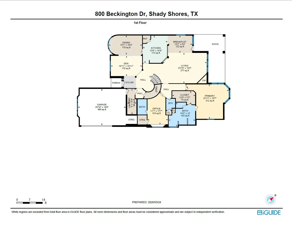 800 Beckington Drive Shady Shores, TX 76208