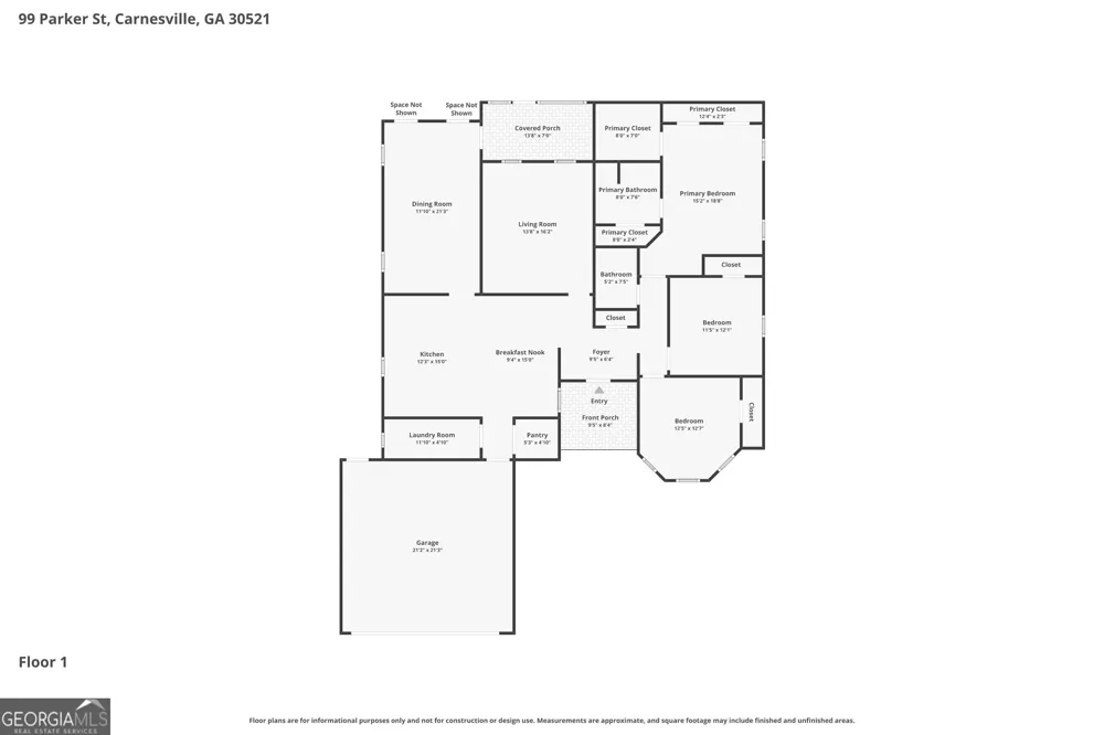 99 Parker ST Carnesville, GA 30521