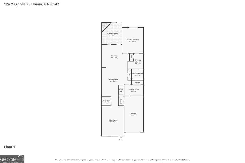 124 Magnolia PL Homer, GA 30547