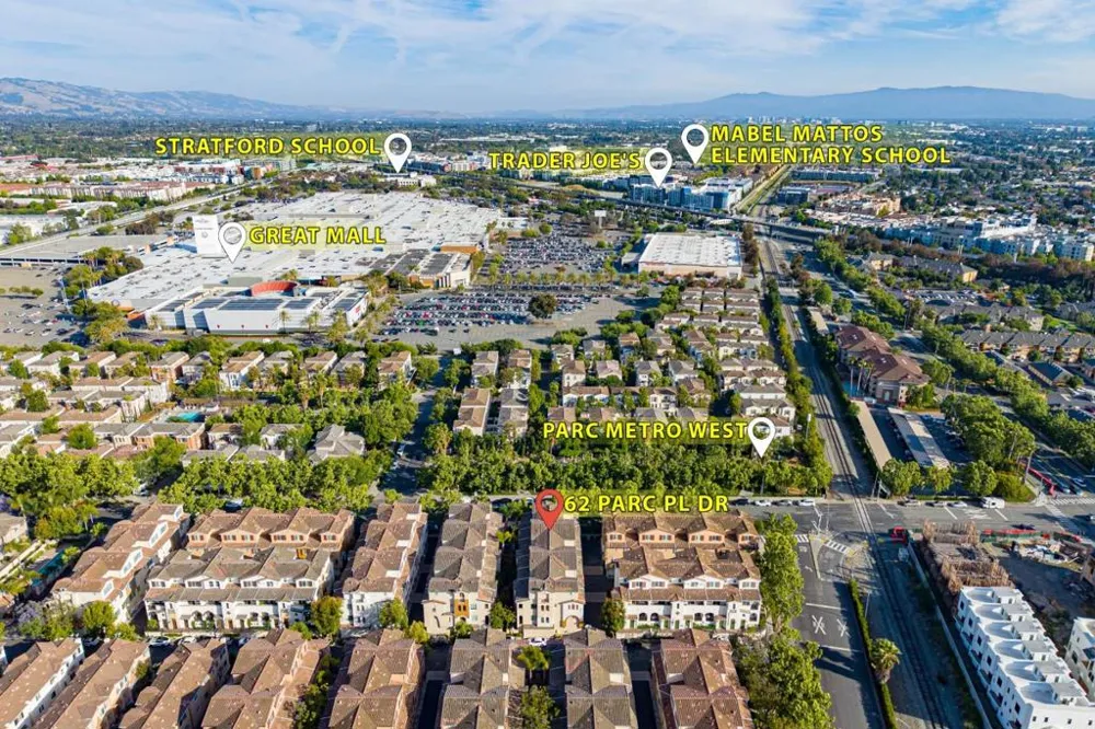 62 Parc Place Drive Milpitas, CA 95035