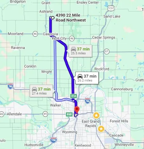 4390 22 Mile Road NW Tyrone Township, MI 49330