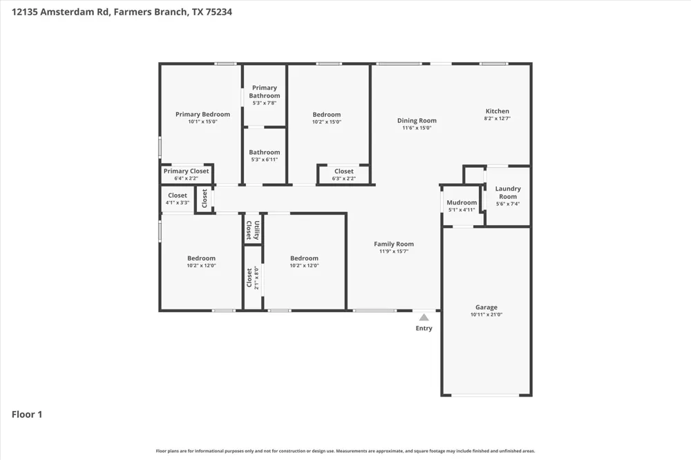 12135 Amsterdam Road Farmers Branch, TX 75234