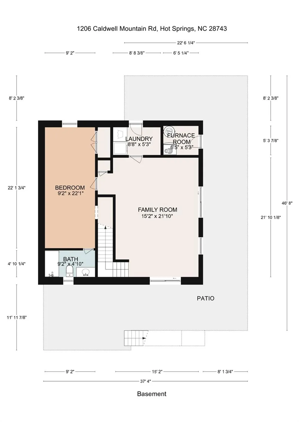 1206 Caldwell Mountain Road Hot Springs, NC 28743