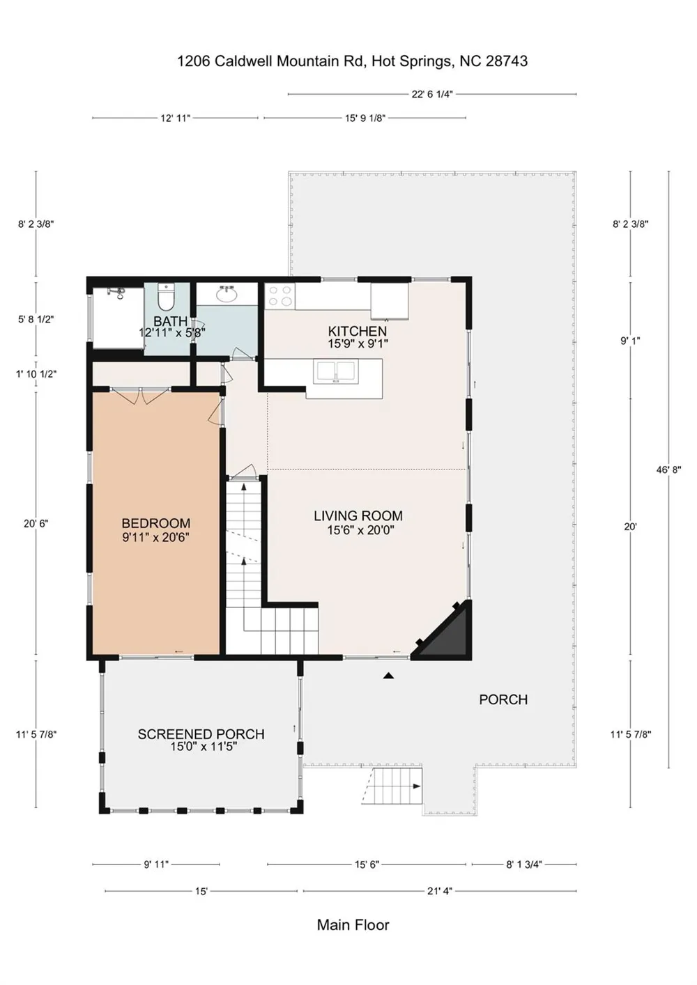 1206 Caldwell Mountain Road Hot Springs, NC 28743