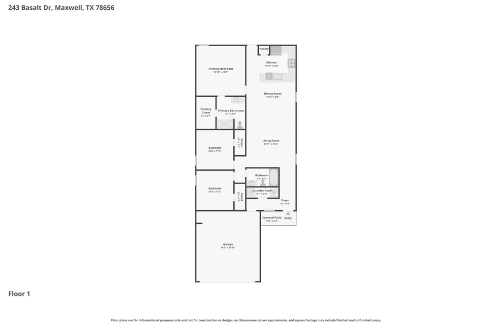 243 Basalt Drive Maxwell, TX 78656