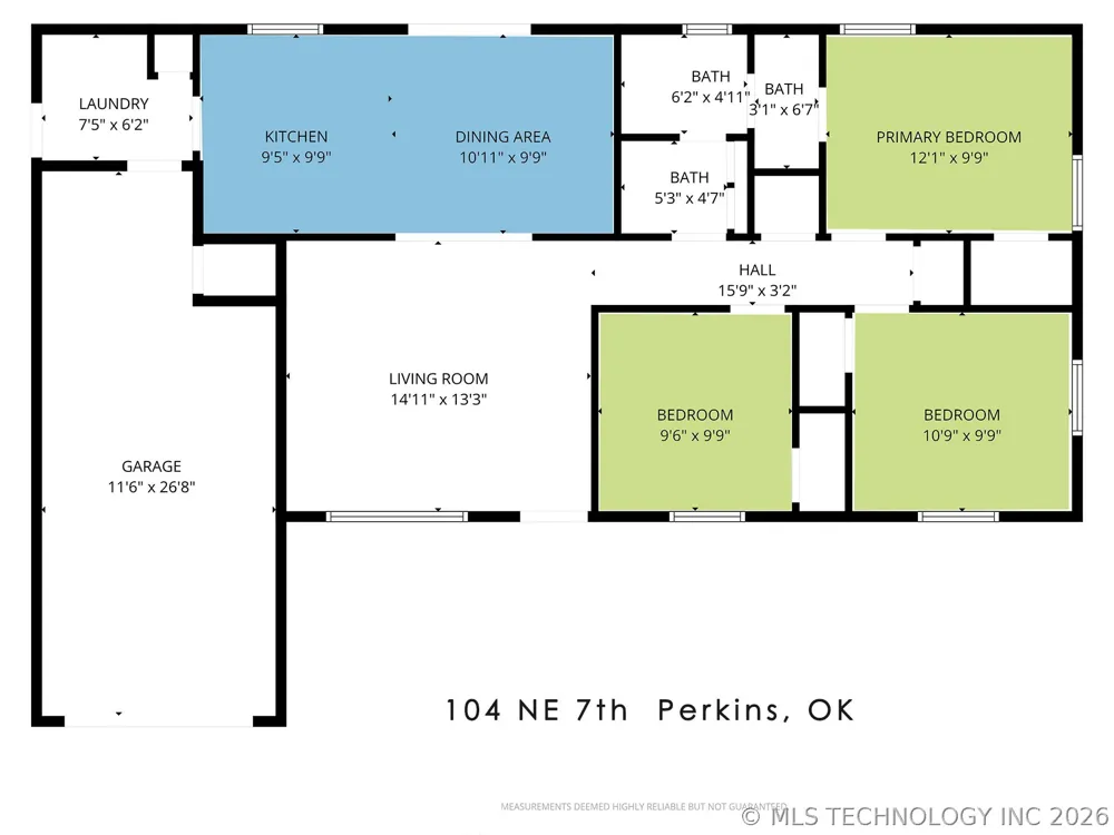 104 NE 7th Perkins, OK 74059