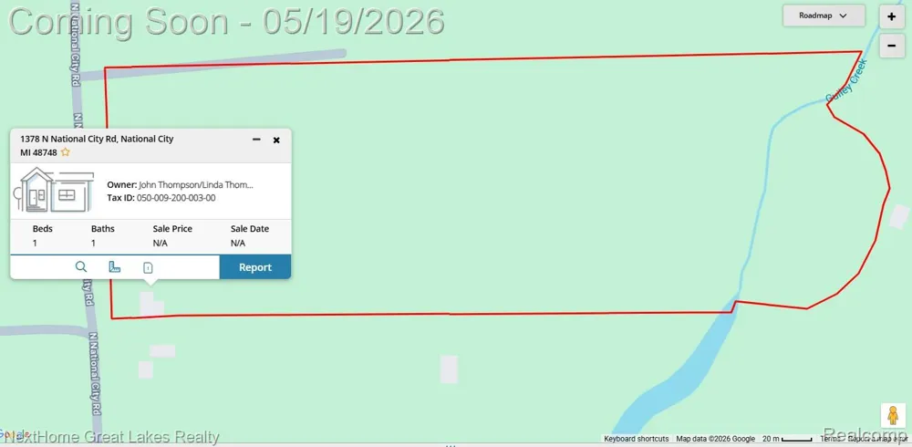 1378 National City Road Grant Township, MI 48748