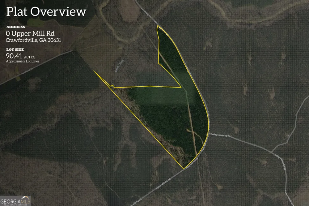 0 Upper Mill RD Crawfordville, GA 30631