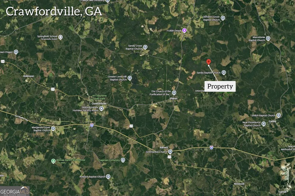 0 Upper Mill RD Crawfordville, GA 30631