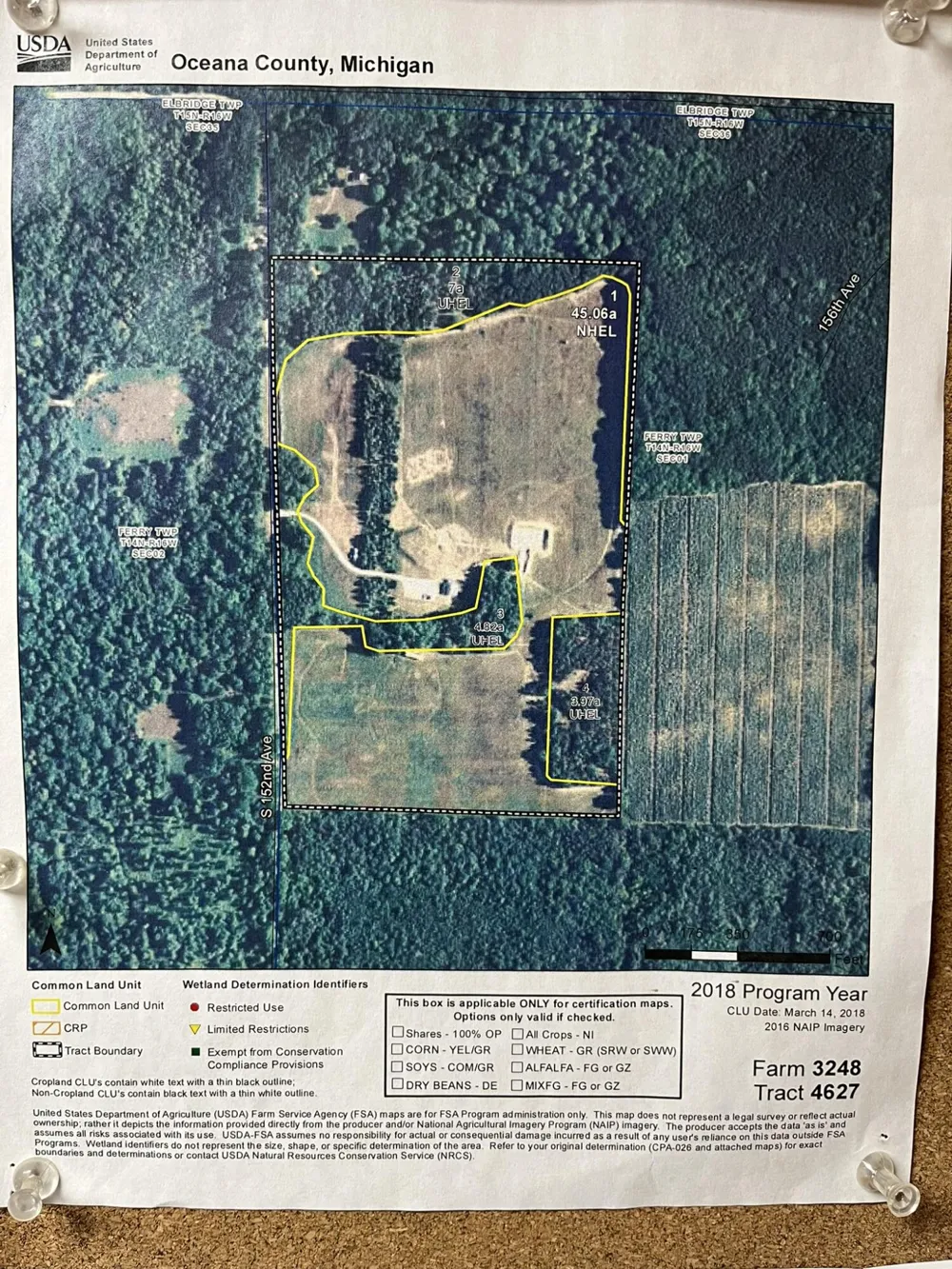 264 S 152nd Avenue #- Cabin and 60 Acres Ferry Township, MI 49455