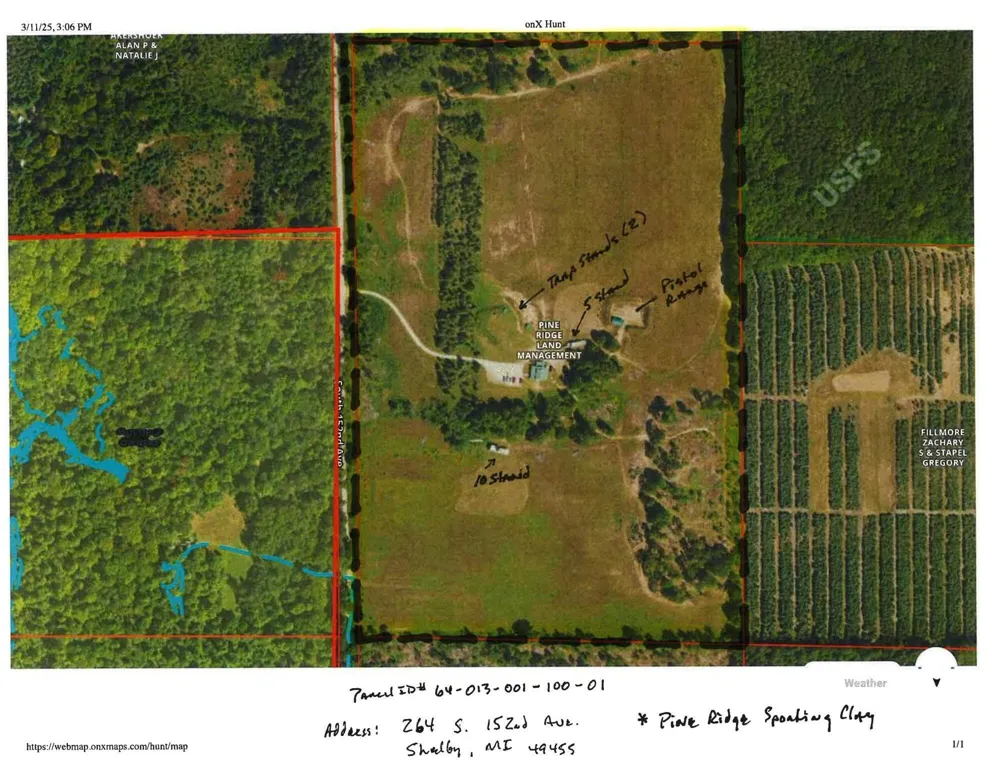 264 S 152nd Avenue #- Cabin and 60 Acres Ferry Township, MI 49455
