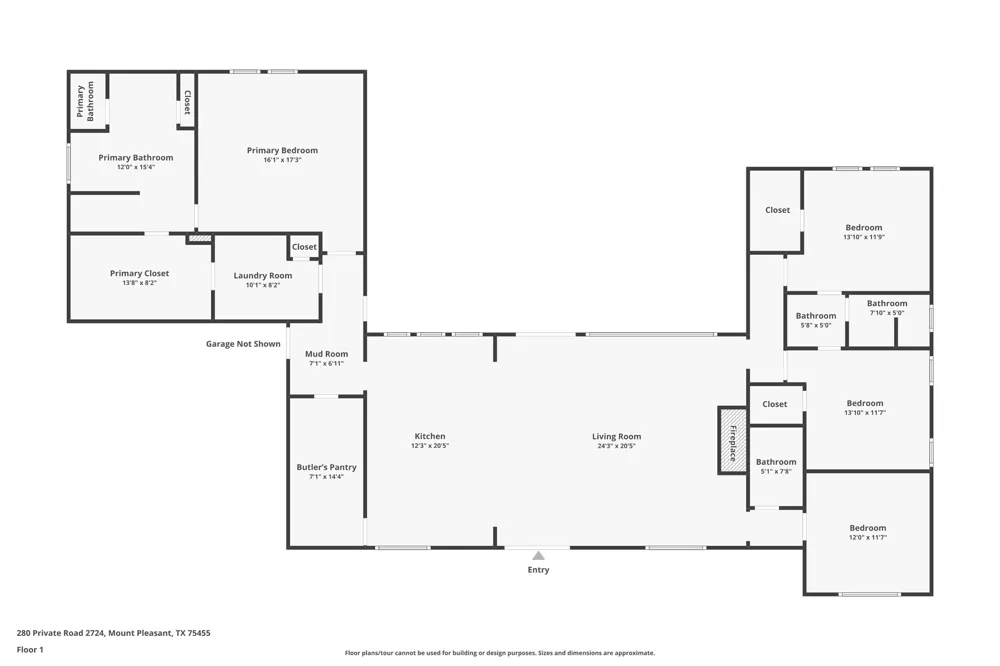 242 Private Road 2712 Mt Pleasant, TX 75455