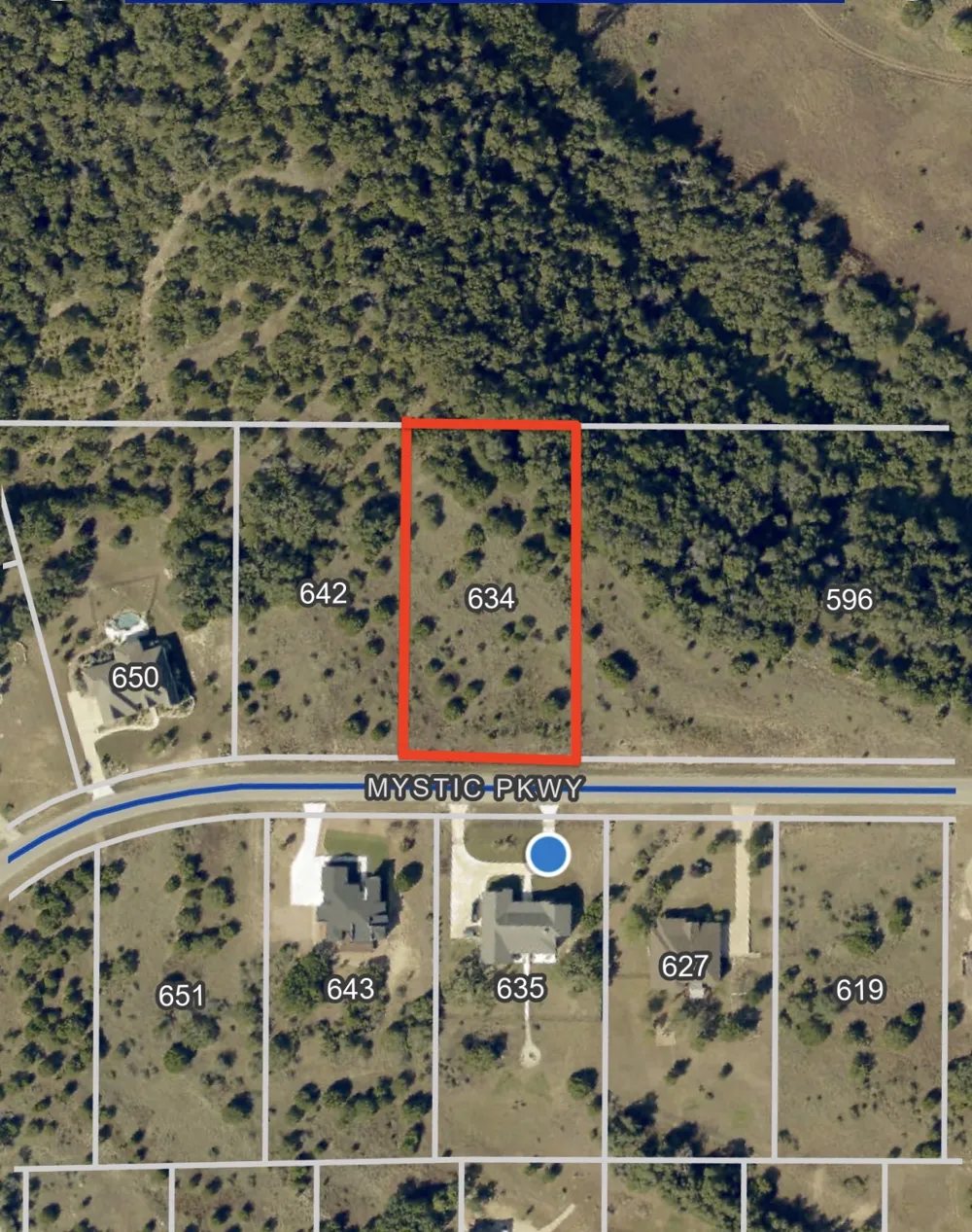 634 MYSTIC PARKWAY Spring Branch, TX 78070