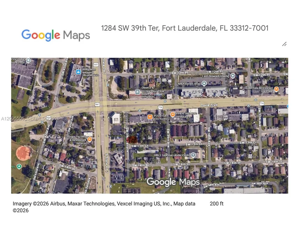 Address Not Shown Fort Lauderdale, FL 33312
