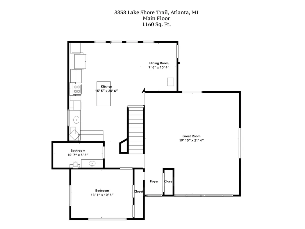 8838 Lakeshore Trail Atlanta, MI 49709