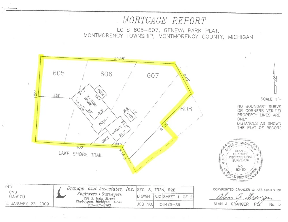 8838 Lakeshore Trail Montmorency Township, MI 49709
