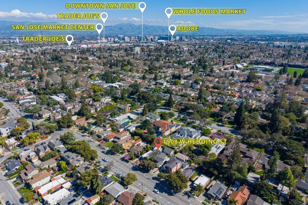 1508 W Hedding Street San Jose, CA 95126