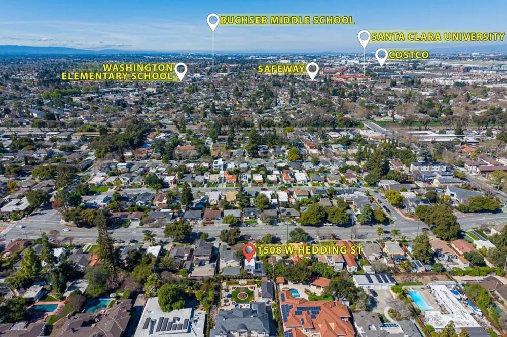 1508 W Hedding Street San Jose, CA 95126