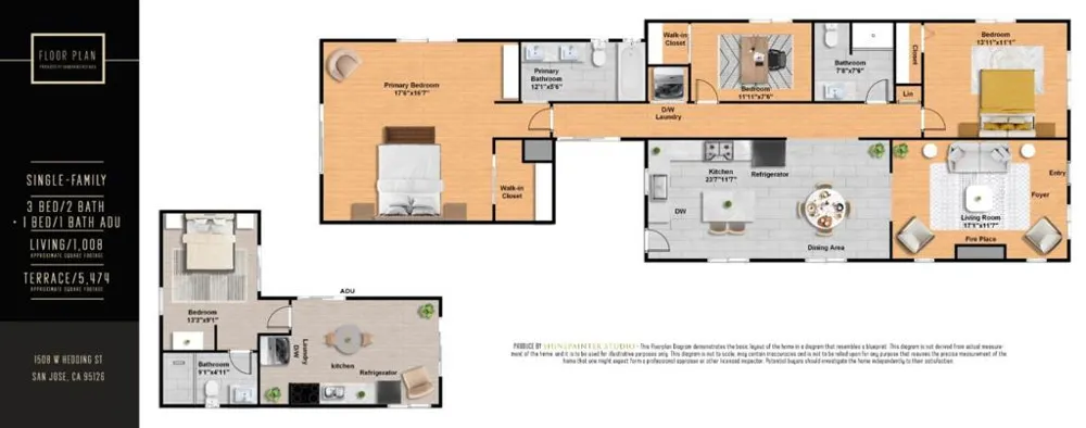 1508 W Hedding Street San Jose, CA 95126