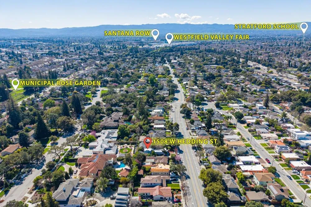 1508 W Hedding Street San Jose, CA 95126