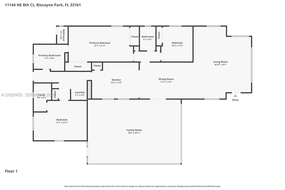 11144 NE 8th Ct Biscayne Park, FL 33161