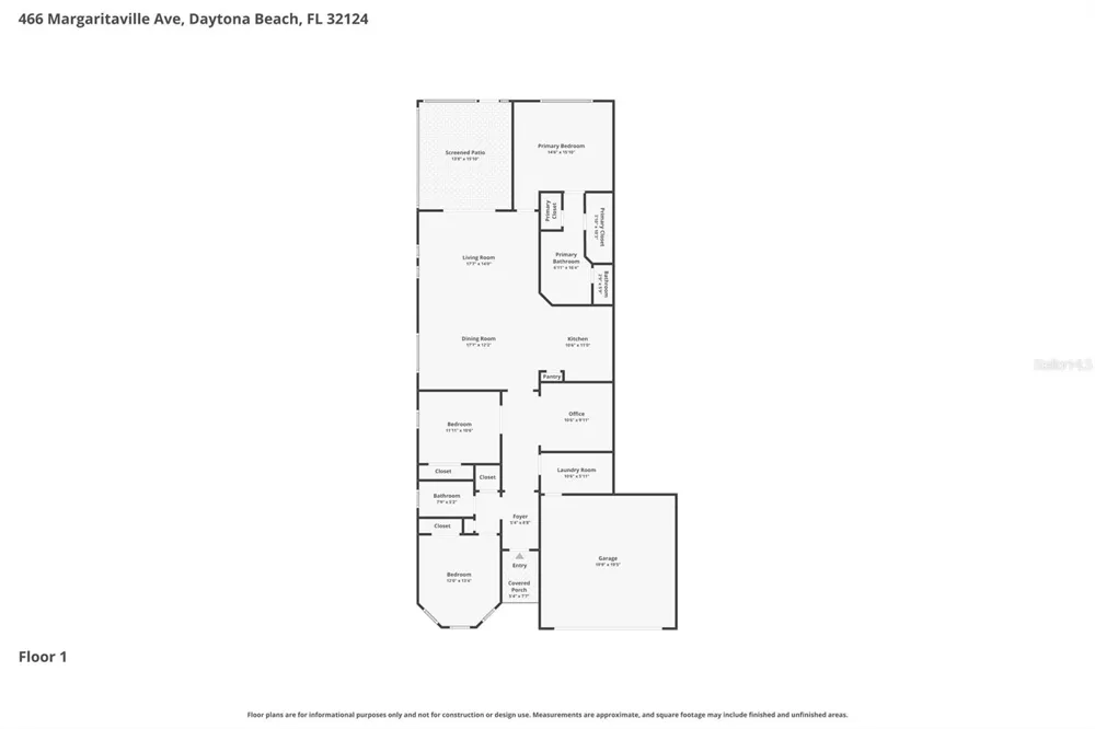 466 MARGARITAVILLE AVENUE Daytona Beach, FL 32124