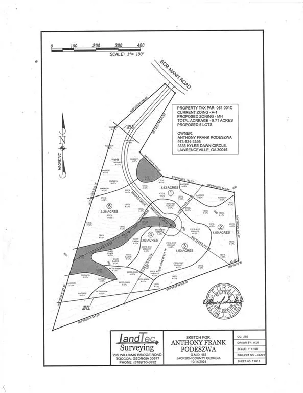 1546 Bob Mann Road Maysville, GA 30558