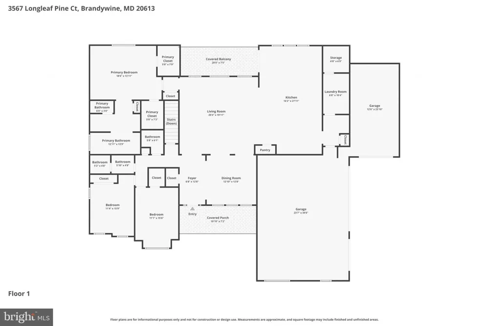 3567 LONGLEAF PINE COURT Brandywine, MD 20613