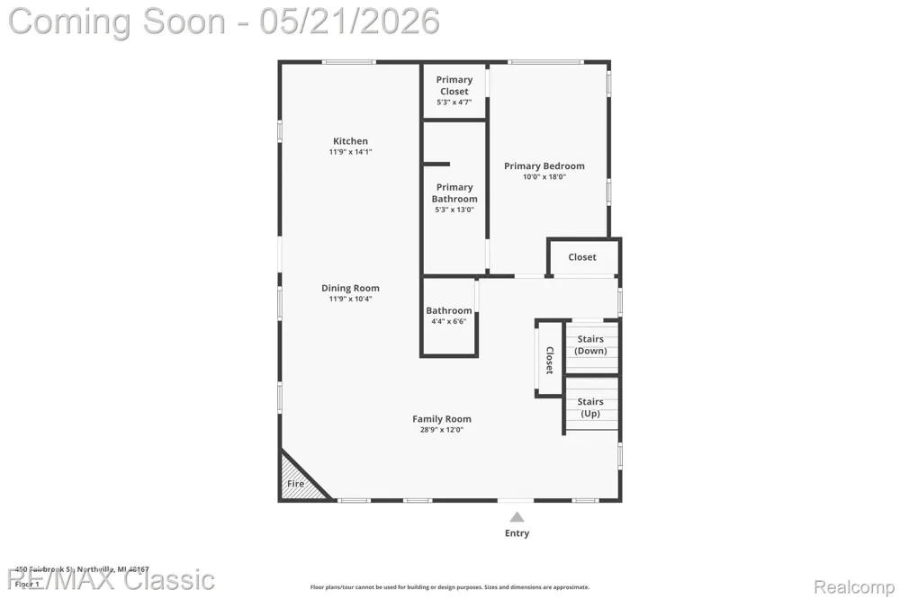 450 Fairbrook Street Northville City, MI 48167