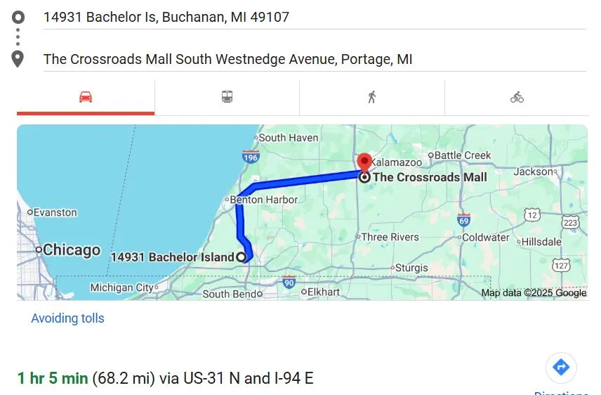 14931 Bachelor Island Buchanan, MI 49107
