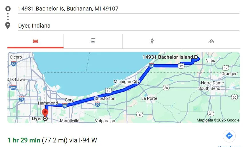 14931 Bachelor Island Buchanan, MI 49107