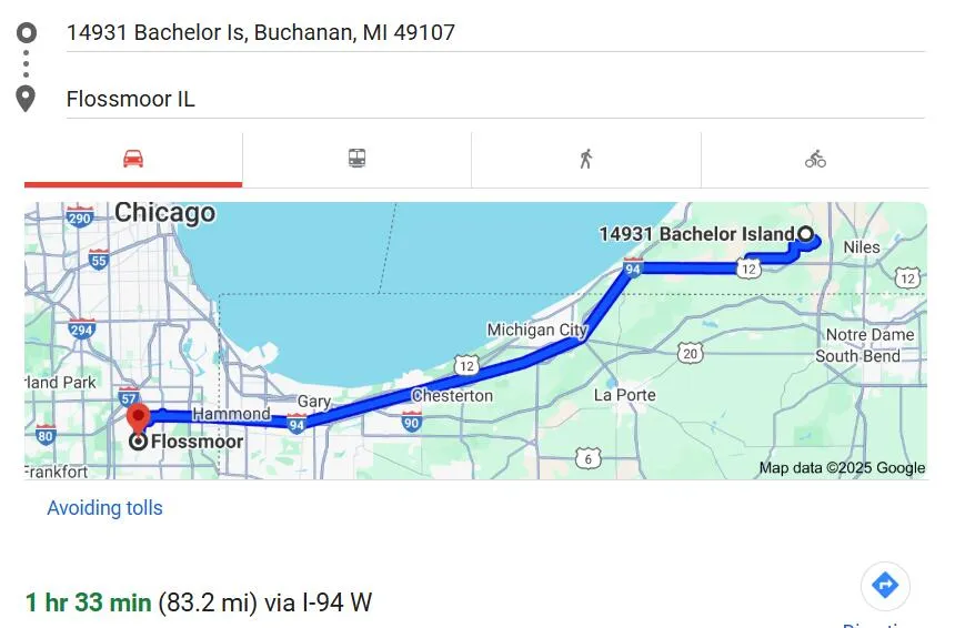 14931 Bachelor Island Buchanan, MI 49107