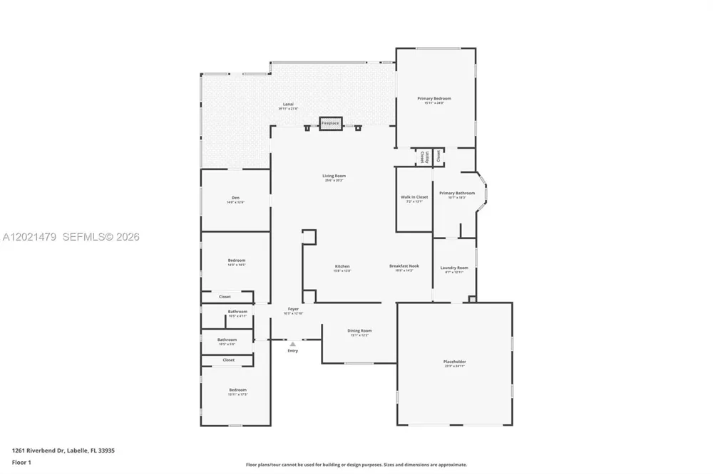 1261 RIVERBEND DR Other City - In The State Of Florida, FL 33935