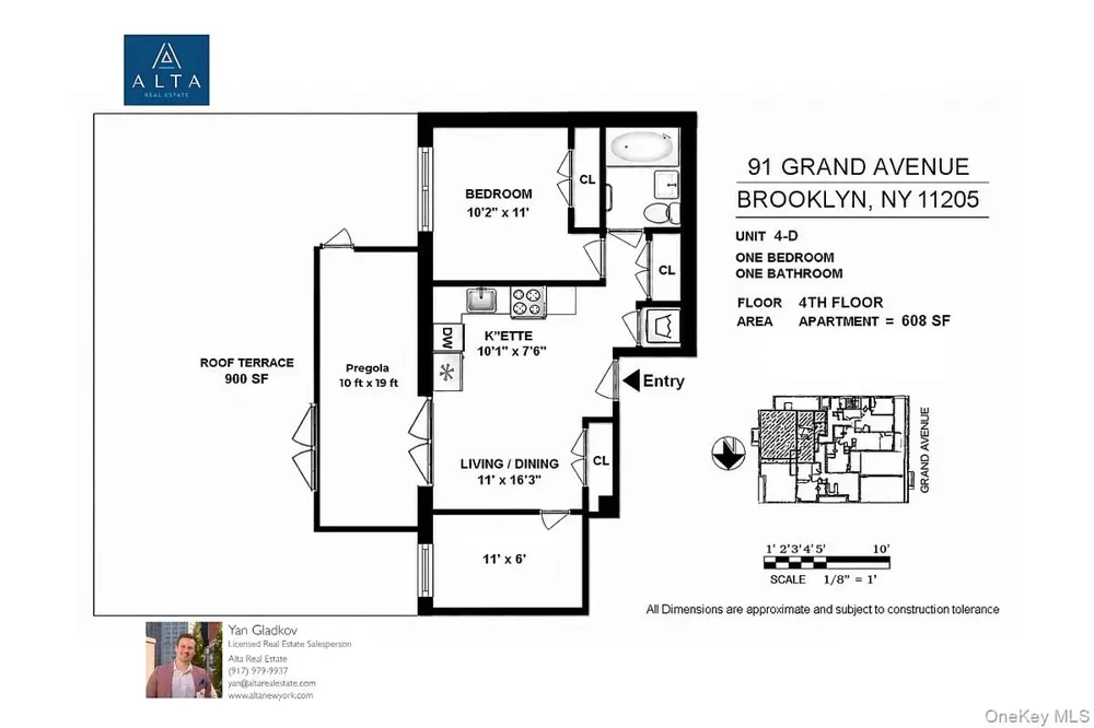 91 Grand Avenue #4D Brooklyn, NY 11205