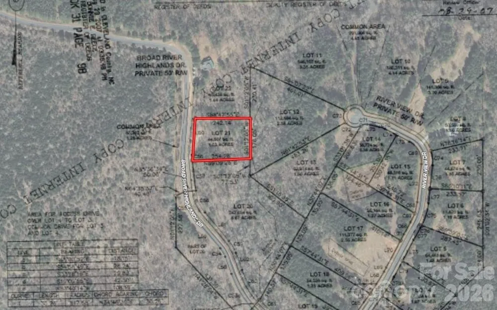 158 Broad River Highlands Drive #21 Mooresboro, NC 28114