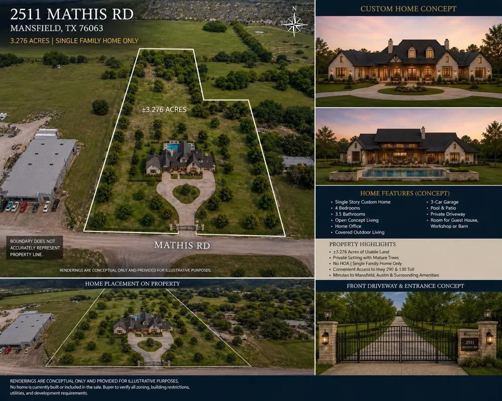 2511 Mathis Road Mansfield, TX 76063