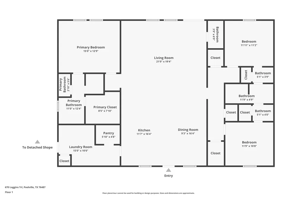 Loggins Trail Poolville, TX 76487