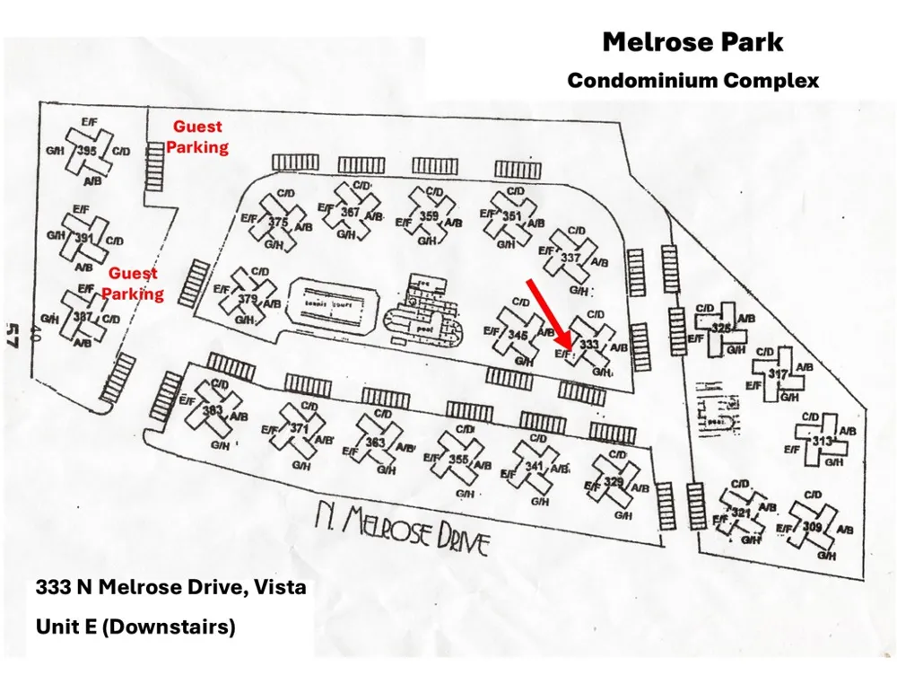 333 Melrose Drive #E Vista, CA 92083