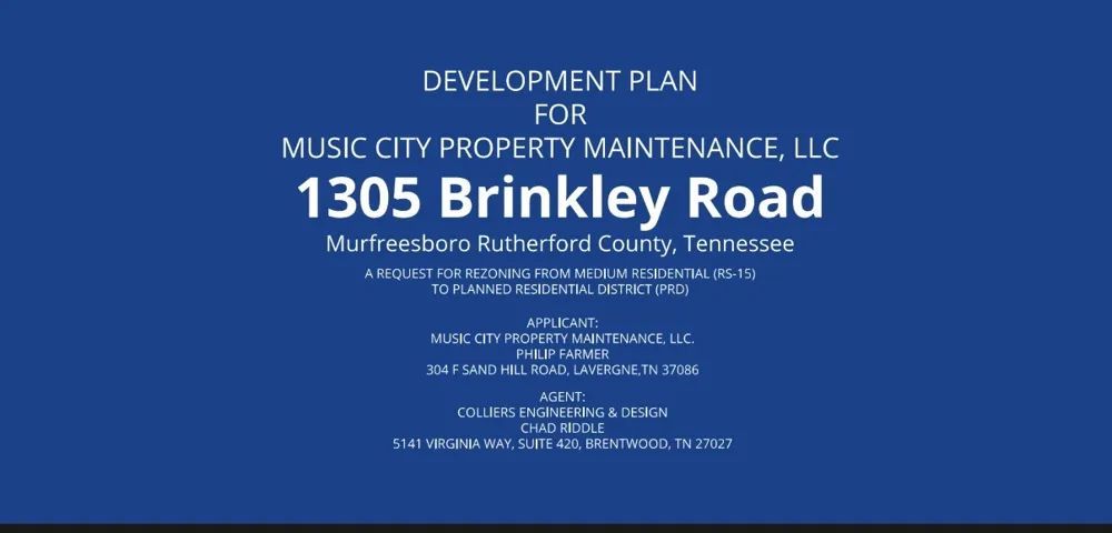 1305 Brinkley Rd Murfreesboro, TN 37128